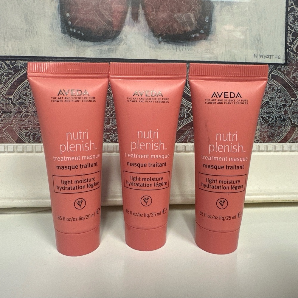 Aveda Nutriplenish Light Moisture Masque Trio - Coral